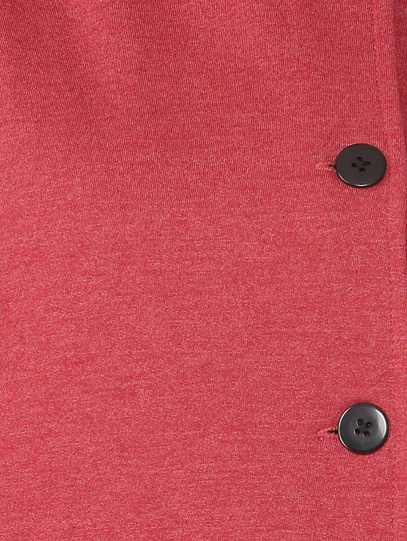 stylized neck button down jacket - 15416674 - Zoom Image - 4