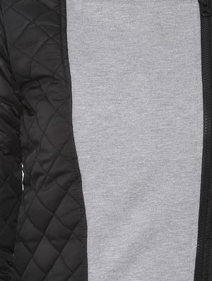lapel neck quilted & padded jacket - 15416681 - Standard Image - 4