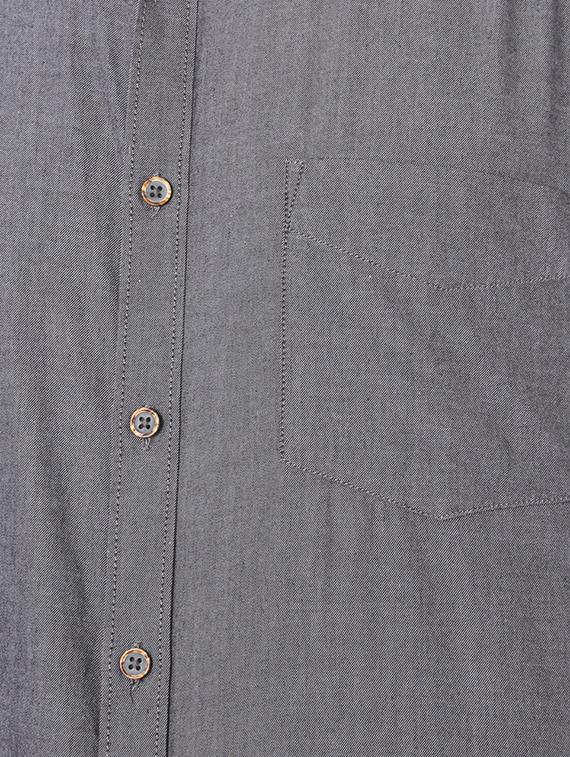 grey cotton casual shirt - 15417063 - Zoom Image - 4