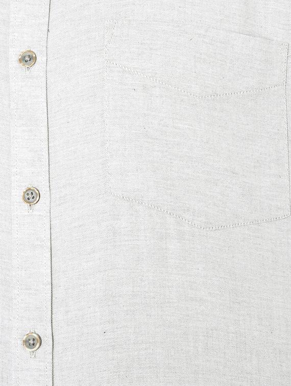 grey cotton casual shirt - 15417080 - Zoom Image - 4