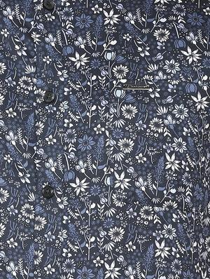 navy blue cotton casual shirt - 15417091 - Standard Image - 4