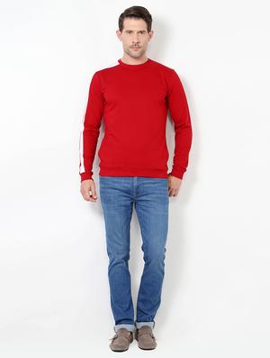 red cotton t-shirt - 15417187 - Standard Image - 4