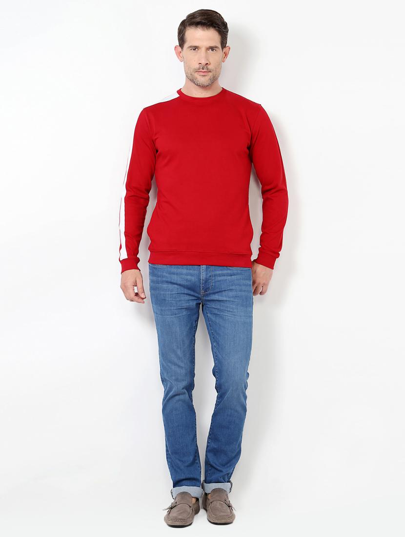 red cotton t-shirt - 15417187 - Zoom Image - 4