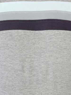 grey cotton striped t-shirt - 15417189 - Standard Image - 4