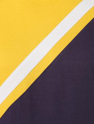 navy blue cotton cut & sew tshirt - 15417190 - Standard Image - 4