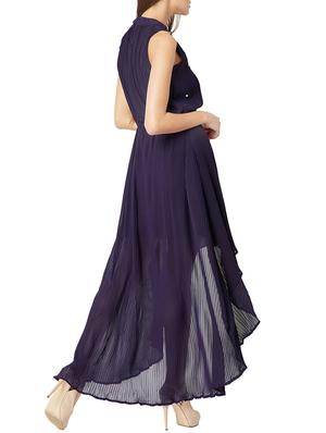 pearl embellished asymmetric dress - 15417291 - Standard Image - 4