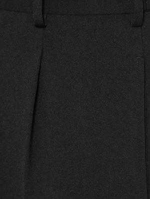 black terry rayon pleated formal trouser - 15417342 - Standard Image - 4
