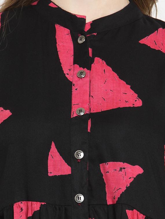 button down slit sleeved shrug - 15417956 - Zoom Image - 4