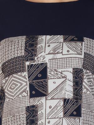 straight printed kurta - 15418139 - Standard Image - 4