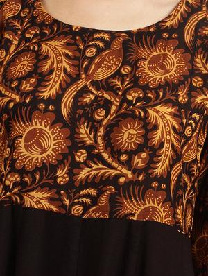 flared printed kurta - 15418423 - Standard Image - 4