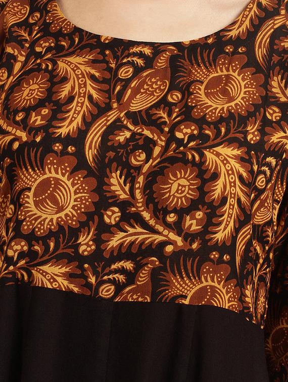 flared printed kurta - 15418423 - Zoom Image - 4