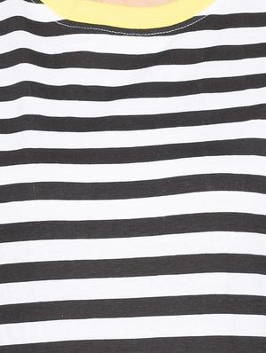 short sleeved striped tee - 15419164 - Standard Image - 4