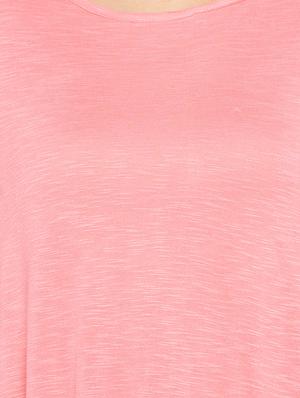 raw hem asymmetric top - 15419202 - Standard Image - 4