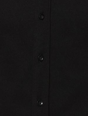 black cotton casual shirt - 15419462 - Standard Image - 4