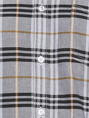 grey cotton casual shirt - 15419467 - Standard Image - 4