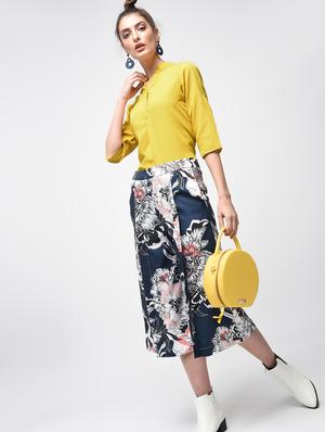 solid straight kurti - 15419512 - Standard Image - 4
