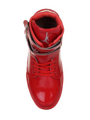 red Patent Leather lace up sneakers - 15420344 - Standard Image - 4