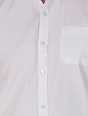 white cotton casual shirt - 15420393 - Standard Image - 4