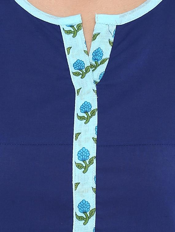 straight printed kurta - 15420510 - Zoom Image - 4