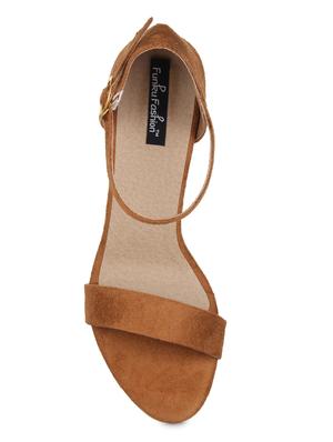 tan ankle strap sandals - 15425795 - Standard Image - 4