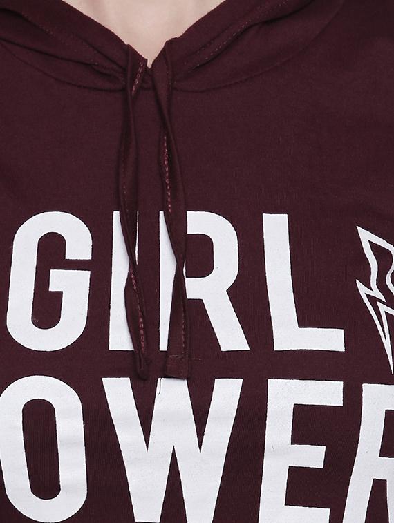 graphic hooded tee - 15425991 - Zoom Image - 4