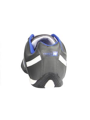 grey leatherette sport shoes - 15428050 - Standard Image - 4