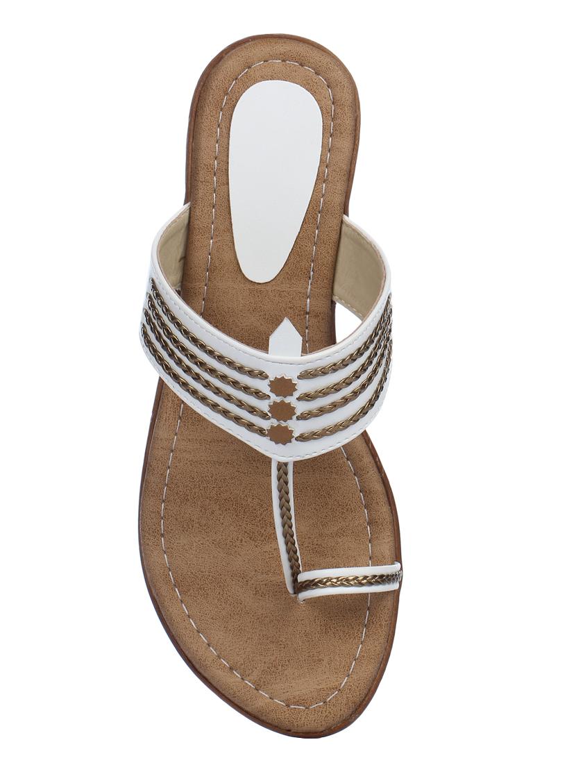 white one toe wedges - 15428483 - Zoom Image - 4