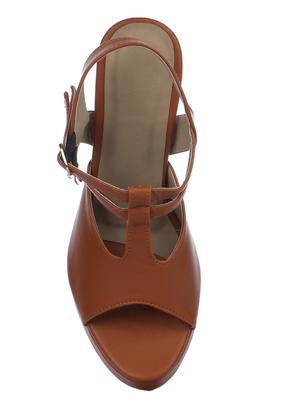tan ankle strap sandals - 15428504 - Standard Image - 4