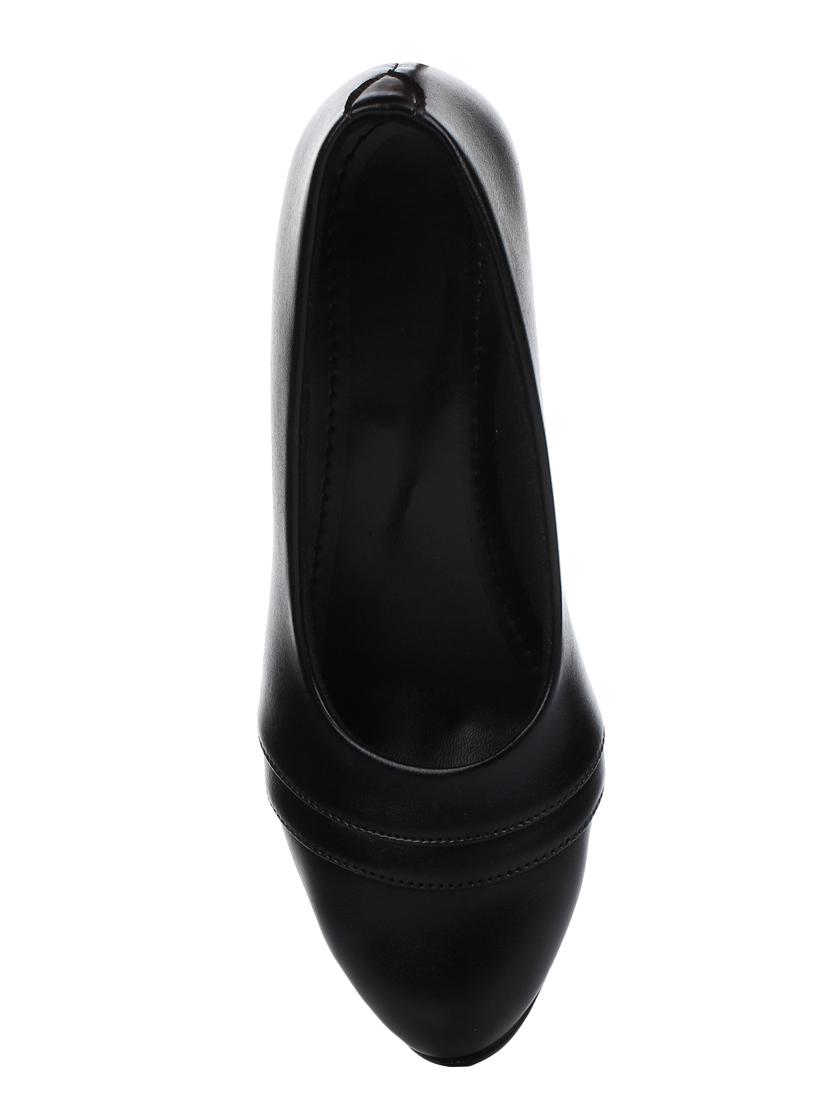 black slip on formal shoes - 15428540 - Zoom Image - 4