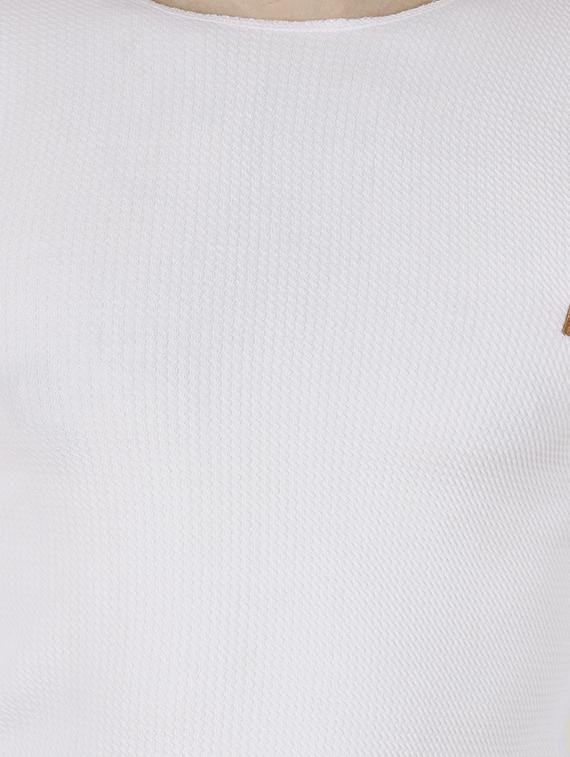 white polyester t-shirt - 15429103 - Zoom Image - 4