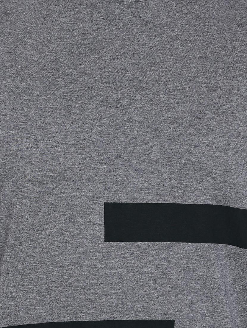 grey cotton blend t-shirt - 15429680 - Zoom Image - 4