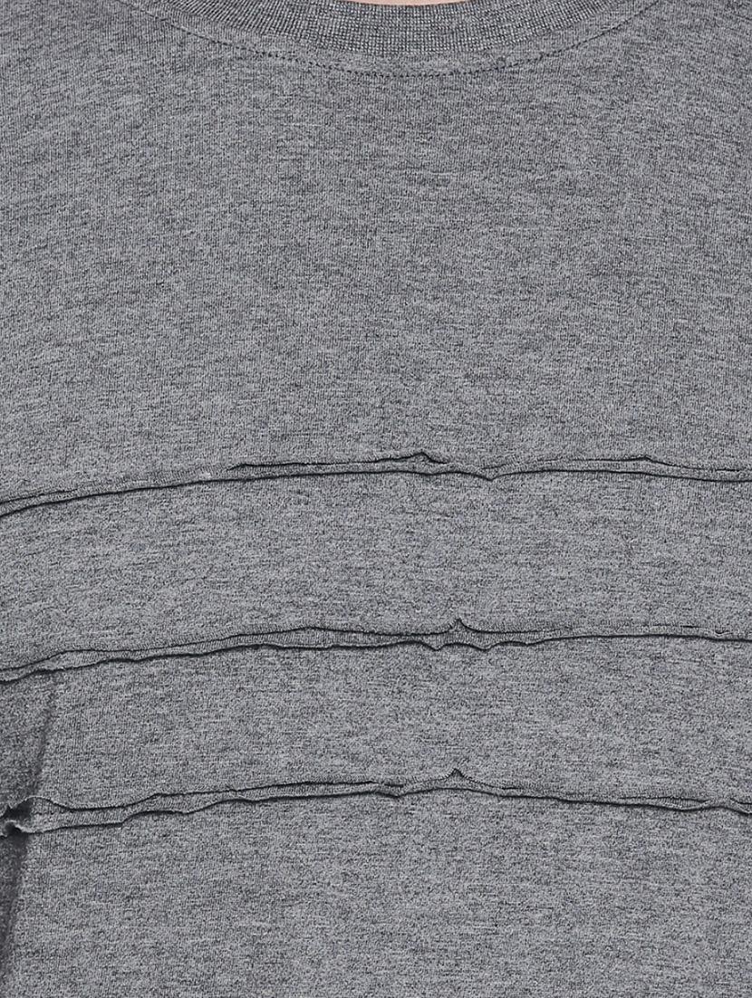 grey cotton t-shirt - 15429683 - Zoom Image - 4