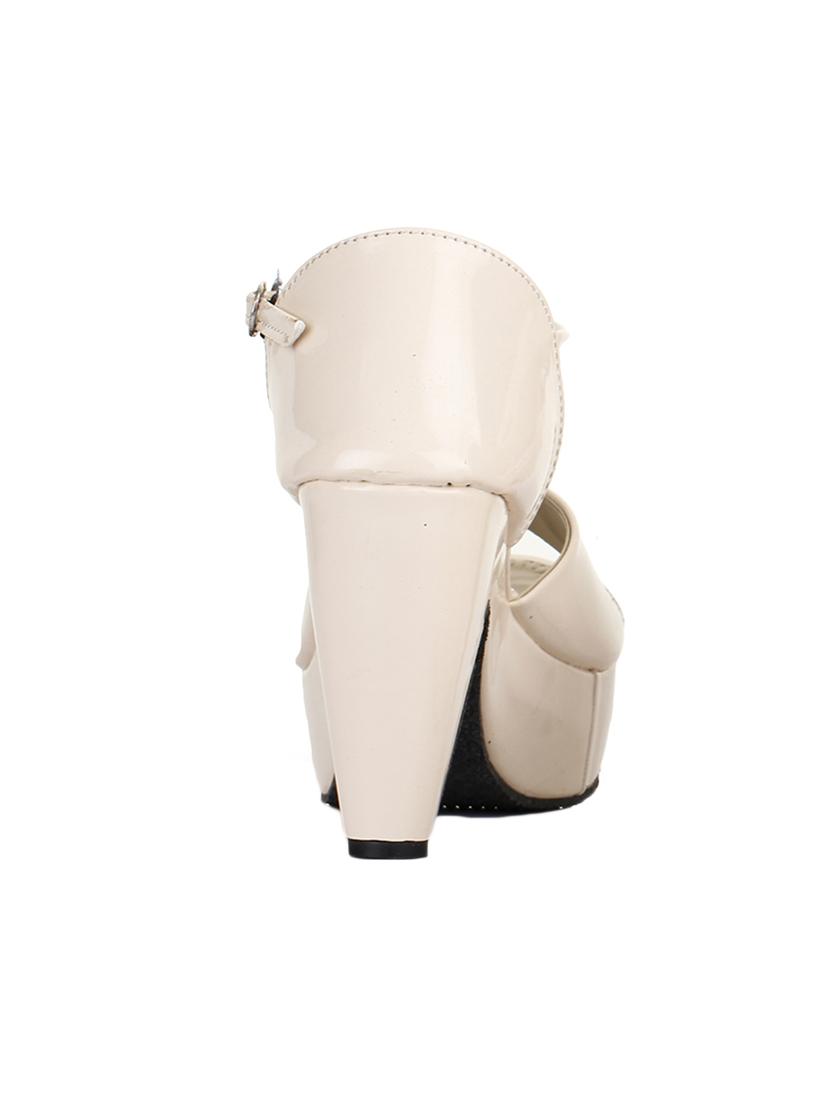 beige ankle strap sandals - 15429989 - Zoom Image - 4