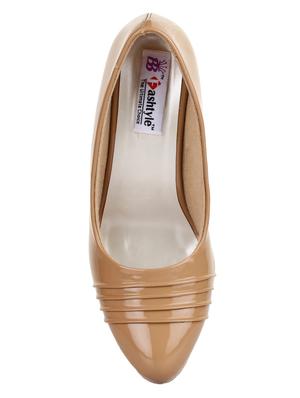 brown slip on pumps - 15429991 - Standard Image - 4