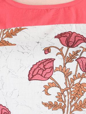 Printed straight kurta - 15430399 - Standard Image - 4