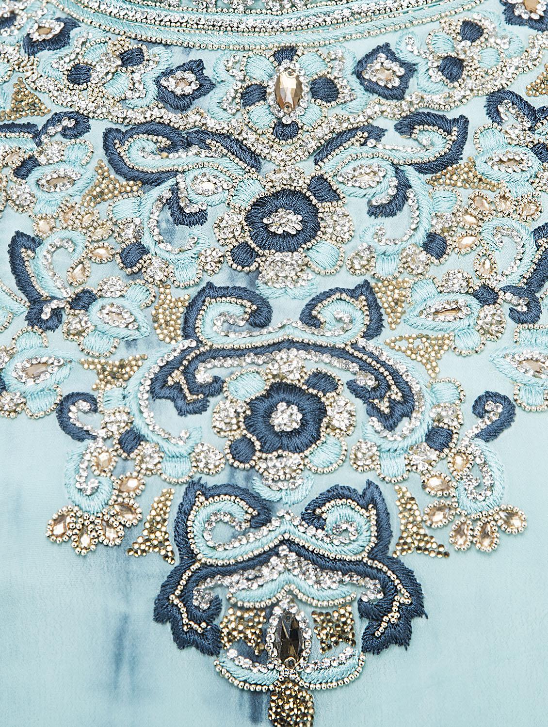 A-line embellished kurta - 15430487 - Zoom Image - 4