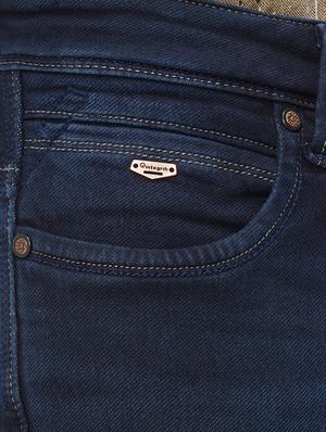 blue cotton washed jeans - 15430590 - Standard Image - 4