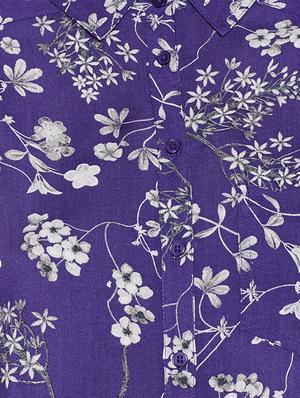floral shirt tunic - 15431365 - Standard Image - 4