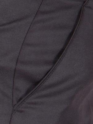 black cotton flat front formal trouser - 15431455 - Standard Image - 4