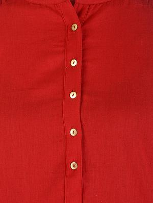 straight pockets kurta - 15431641 - Standard Image - 4
