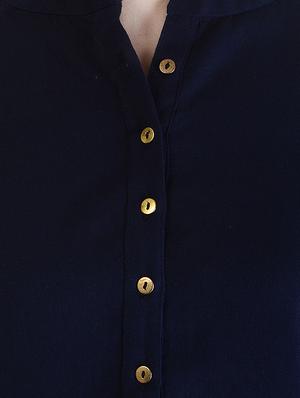 straight pockets kurta - 15431643 - Standard Image - 4