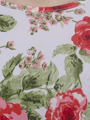 floral belted sleeveless dress - 15431749 - Standard Image - 4
