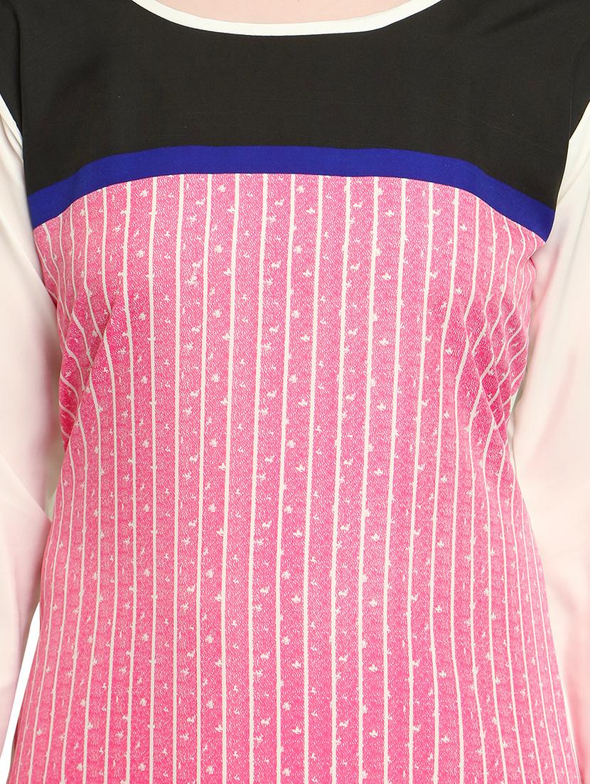 straight digital print kurta - 15432186 - Zoom Image - 4