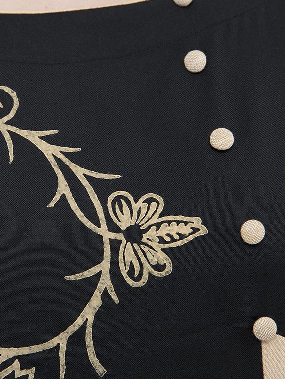straight printed kurta - 15433109 - Zoom Image - 4