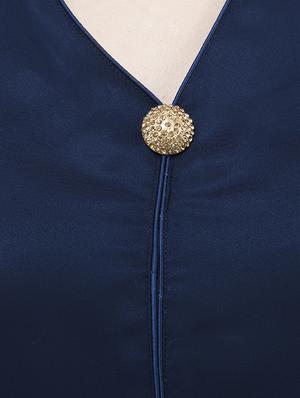 Layered embellished kurta - 15433113 - Standard Image - 4