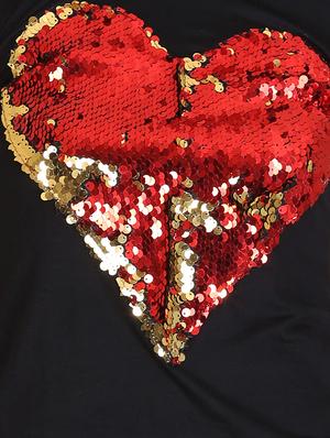 sequin front sleeveless tee - 15433131 - Standard Image - 4