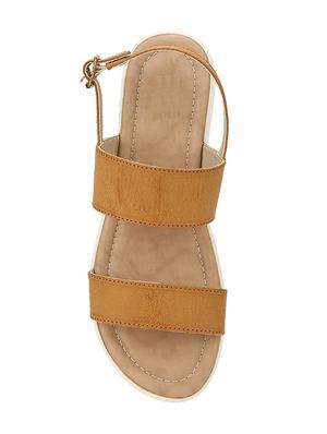 tan back strap sandals - 15433355 - Standard Image - 4