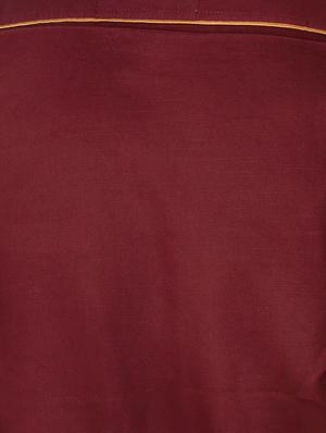 red cotton casual shirt - 15433738 - Standard Image - 4
