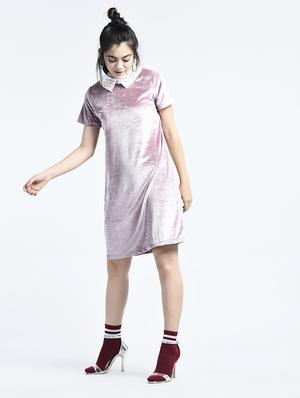 Pearl embellished collar shift dress - 15434404 - Standard Image - 4