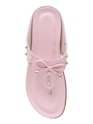 pink toe separator sandals - 15435146 - Standard Image - 4